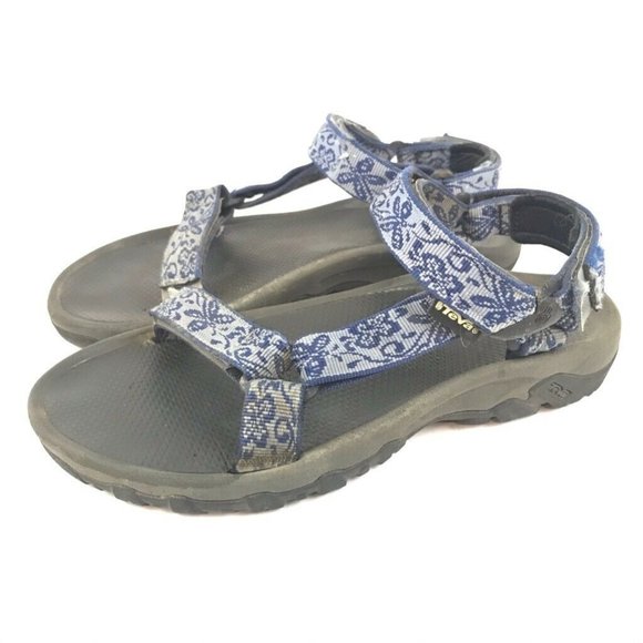 Teva Shoes - Teva Womens Sport Sandals Blue Floral